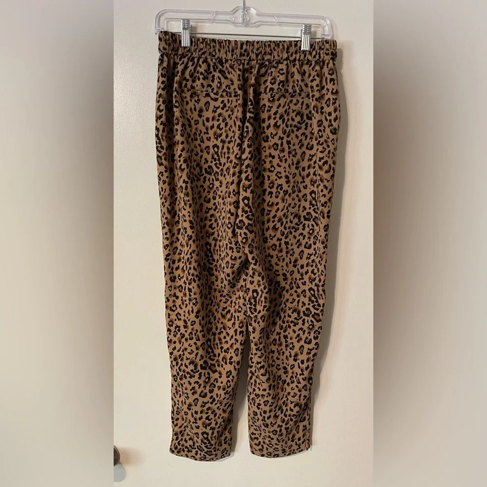 J Crew Jamie Pant Leopard Print Size 4 - Picture 9 of 13